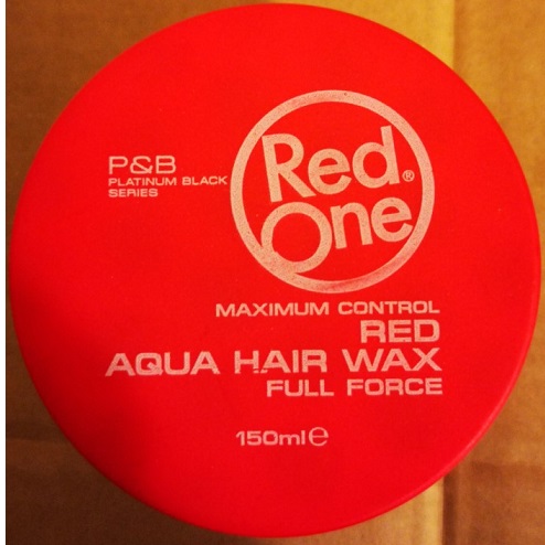 Red One 3X Red Aqua Hair Gel Wax 150ml (3 Pieces)